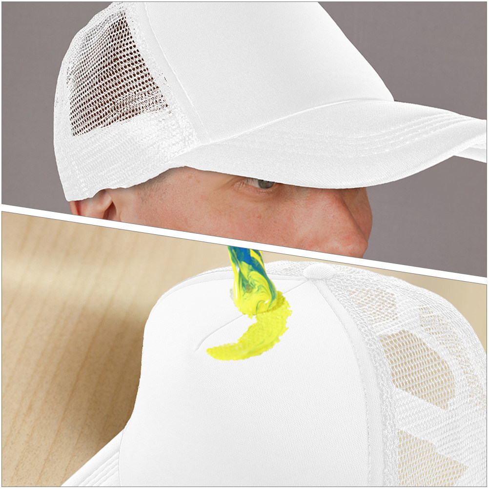 Hat Sublimation Blank - 5 Adet Boş File Beyzbol Şapkası