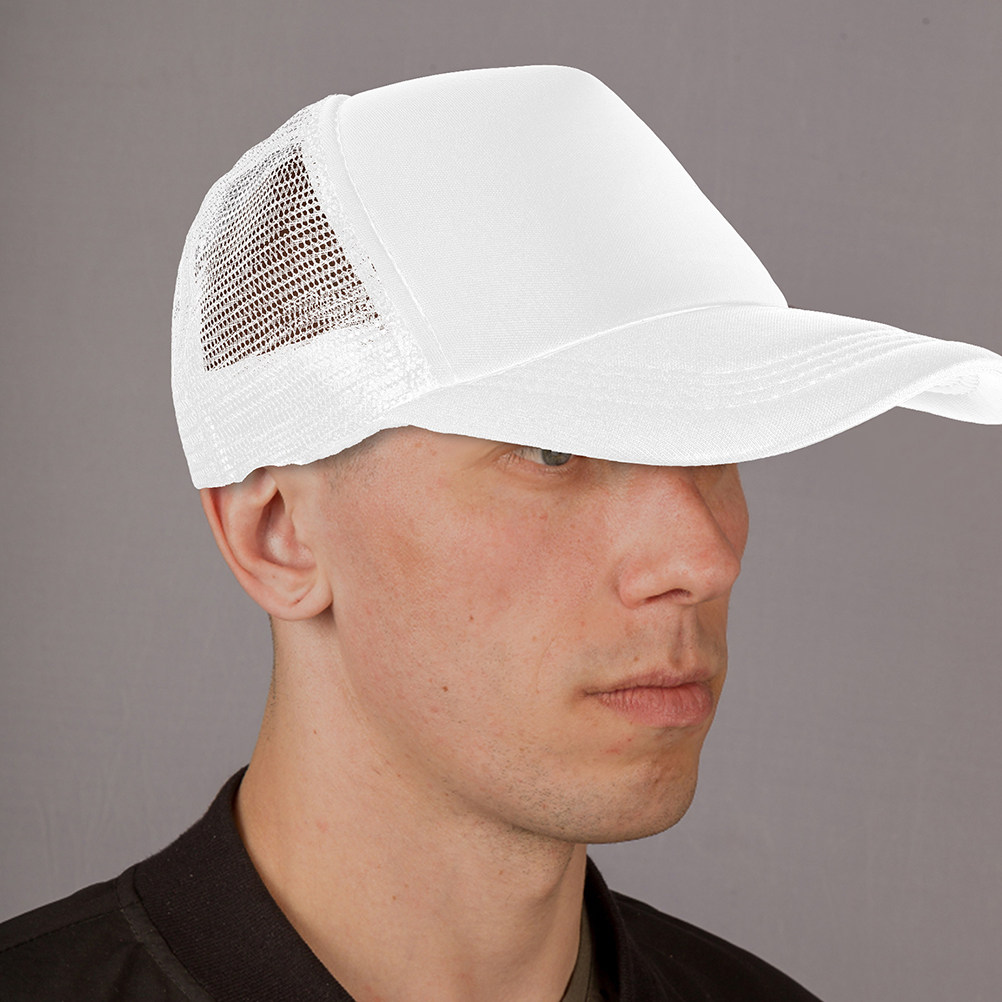 Hat Sublimation Blank - 5 Adet Boş File Beyzbol Şapkası