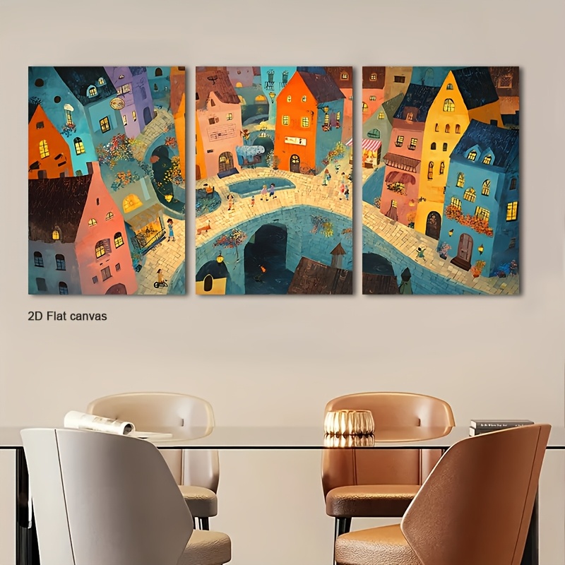 Çerçevesiz Kanvas 3 Parça Büyü - Canvas Wrap Ready incelemesi ve fiyatı