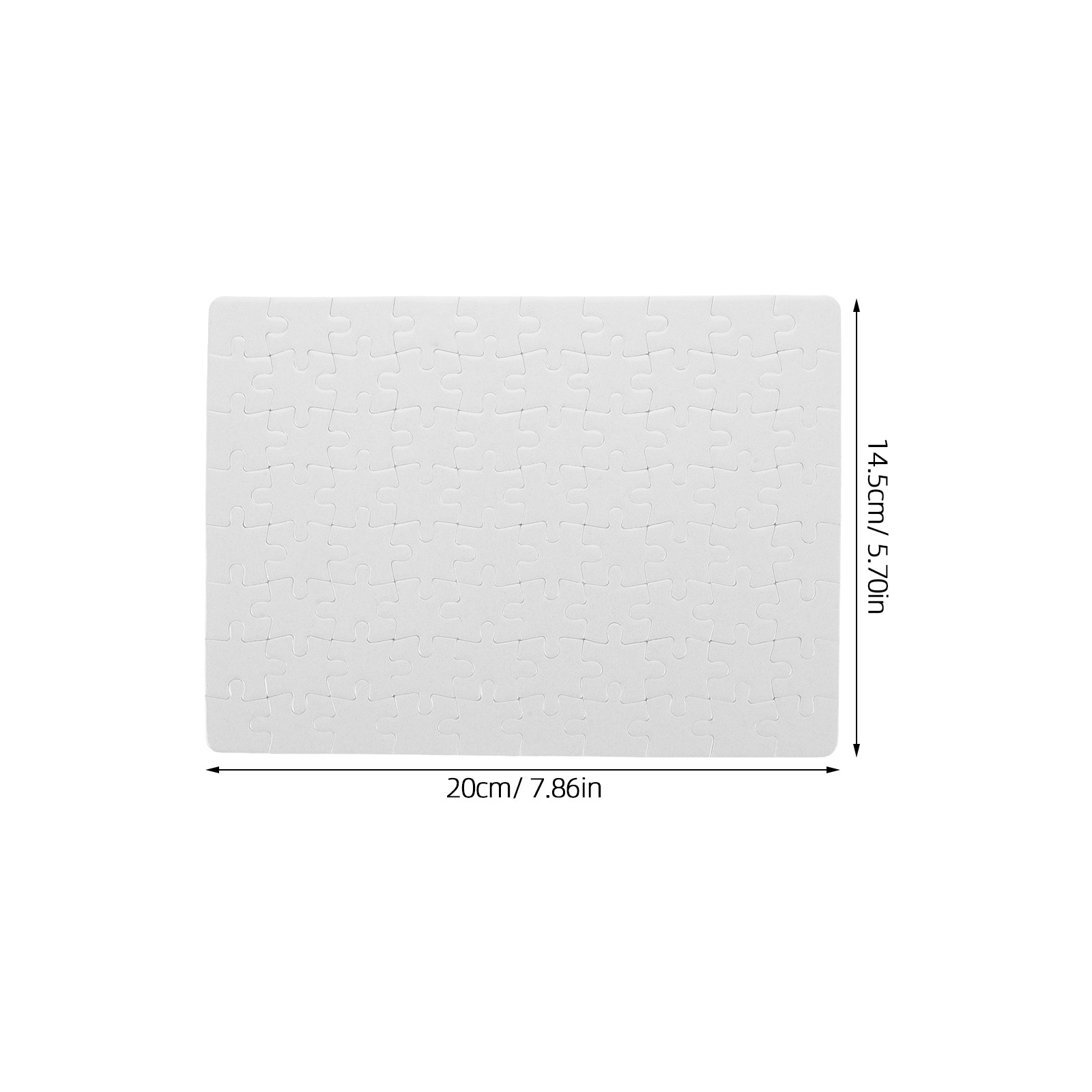 4 Adet Boş Süblimasyon Yapboz  - Puzzle Blank White incelemesi ve fiyatı