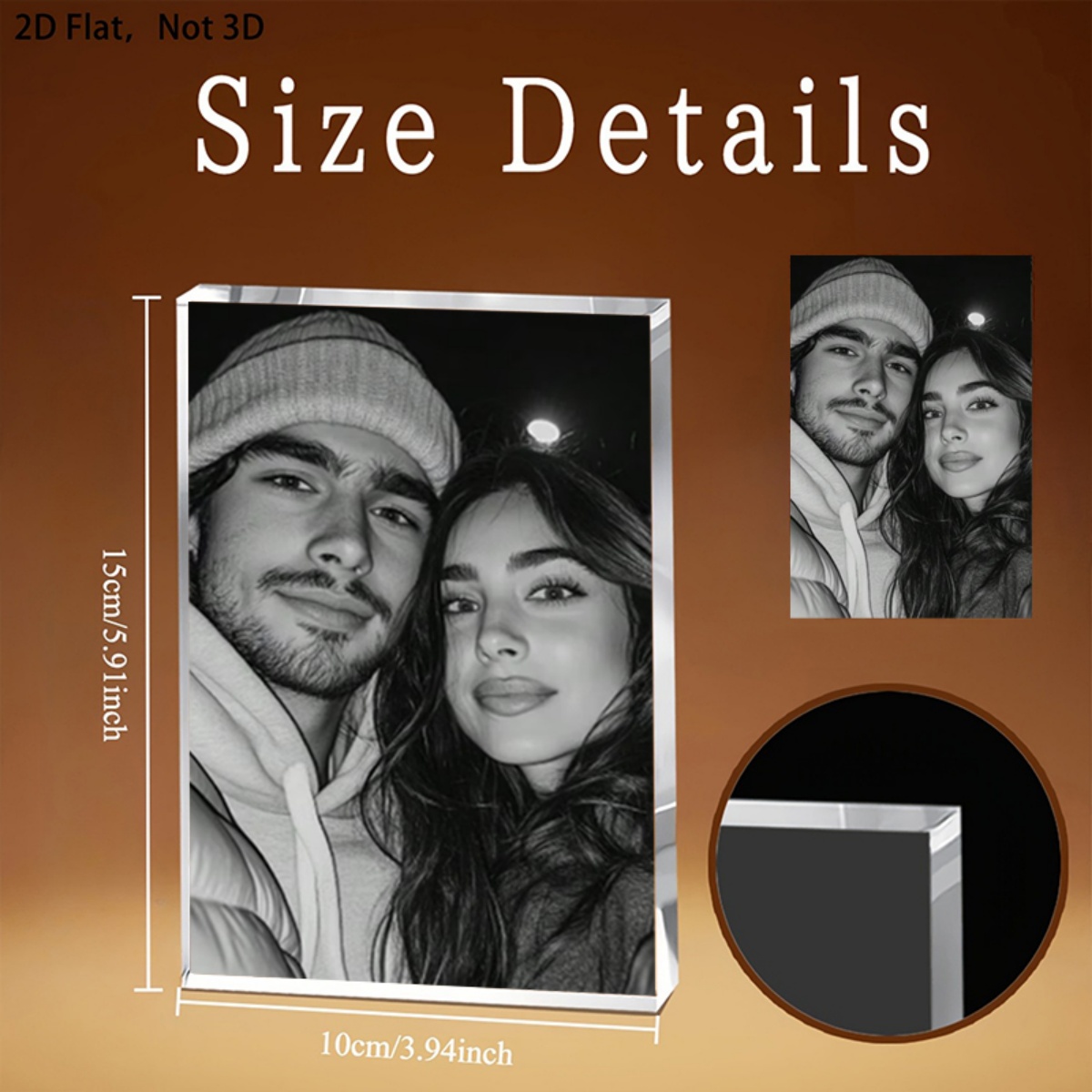 Kişiselleştirilebilir Akrilik  - Photo Acrylic Block incelemesi ve fiyatı