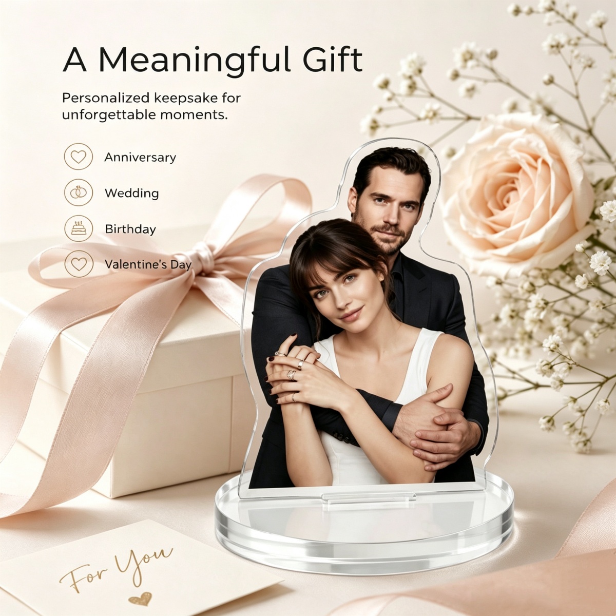 Özel Akrilik Karakter Portre D - Photo Acrylic Block incelemesi ve fiyatı